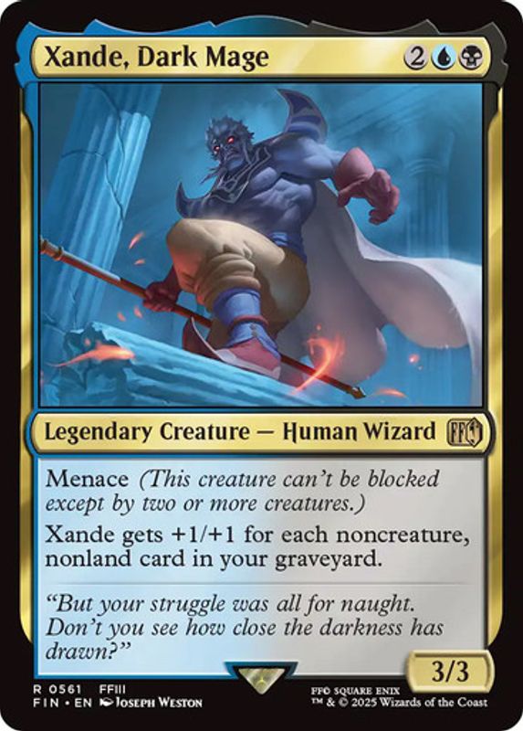 Xande, Dark Mage
